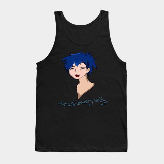 smile everyday Tank Top by YANGNAJU